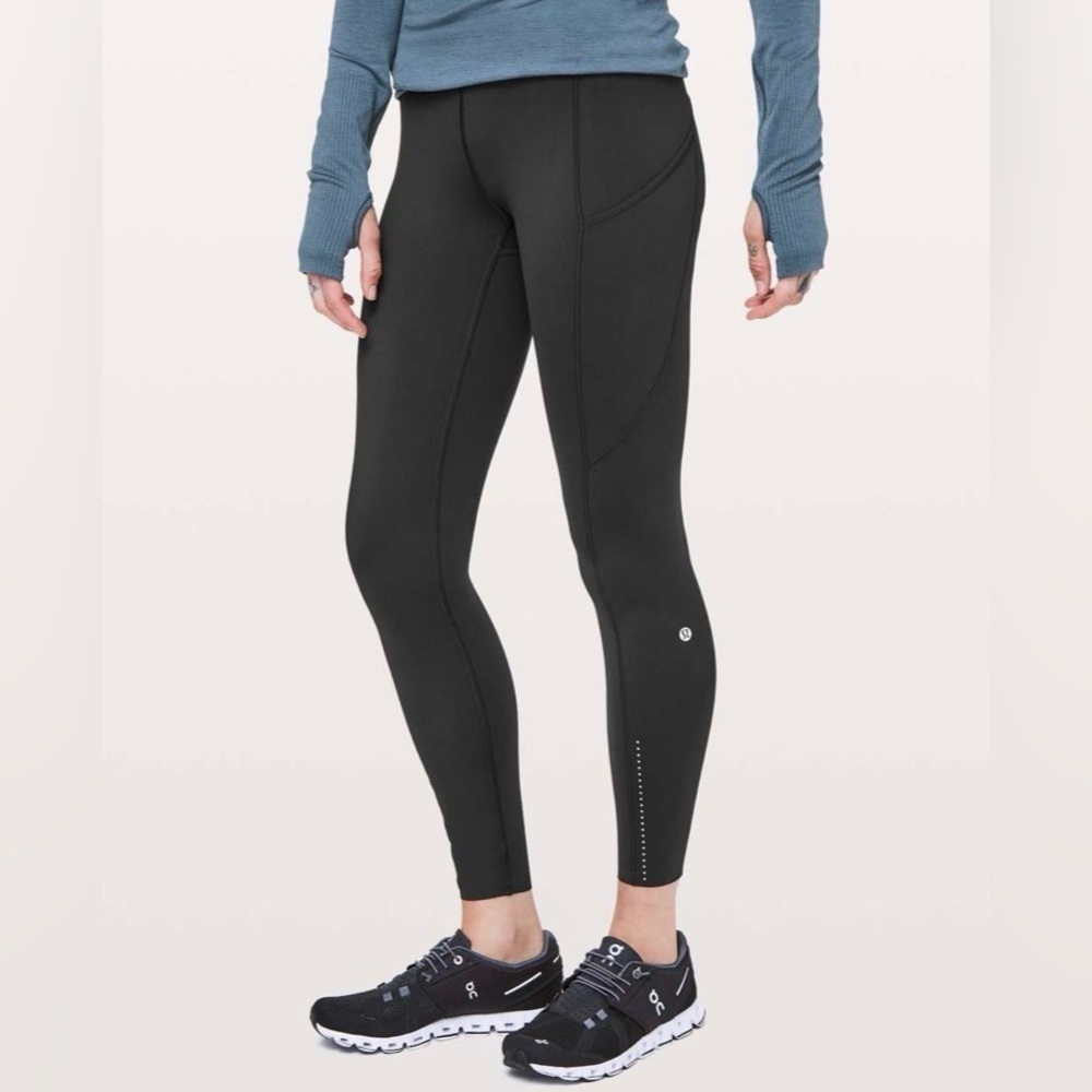 Lululemon sz 6 Black High-Waist Performance Leggings